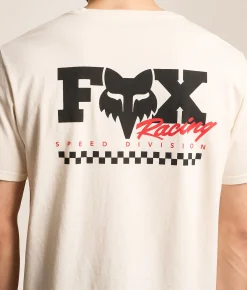 Tops|Graphic T-Shirts | Fox Checker 195 Original T-Shirt Bone