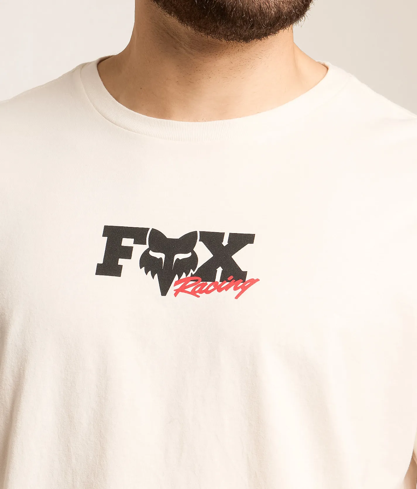 Tops|Graphic T-Shirts | Fox Checker 195 Original T-Shirt Bone
