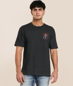 Tops|Graphic T-Shirts | Sullen Check Mate T-Shirt Vintage Black