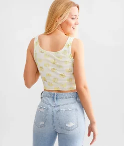 Tops | Billabong Check The Palms Tank Top Multi
