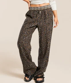 Gilded Intent Cheetah Boxer Pant Cheetah Multi