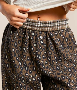 Gilded Intent Cheetah Boxer Pant Cheetah Multi