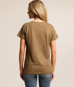 Tops | Rodeo Quincy Rope T-Shirt Cheetah