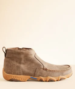 Twisted X® Chelsea Driving Leather Moccasin Bomber Discount