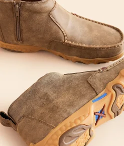 Twisted X® Chelsea Driving Leather Moccasin Bomber Discount