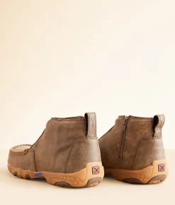 Twisted X® Chelsea Driving Leather Moccasin Bomber Discount