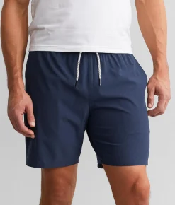 Bottoms|Shorts | Departwest Chester Stretch Walkshort Navy