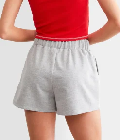 FITZ + EDDI Chicago Knit Short Heather Grey Discount