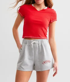 FITZ + EDDI Chicago Knit Short Heather Grey Discount