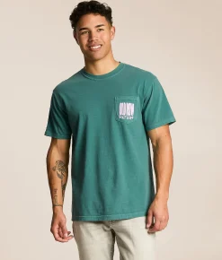 Tops|Graphic T-Shirts | Old Row Chicks T-Shirt Emerald