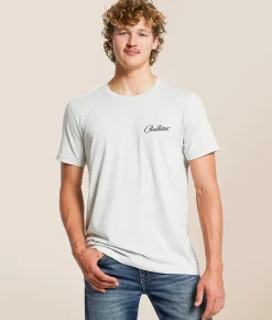 Tops|Graphic T-Shirts | Pendleton Chief Joseph Horseshoe T-Shirt Silver
