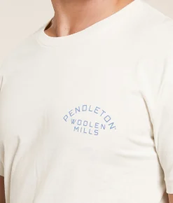 Pendleton Chief Joseph Rosewood T-Shirt Vintage White Clearance