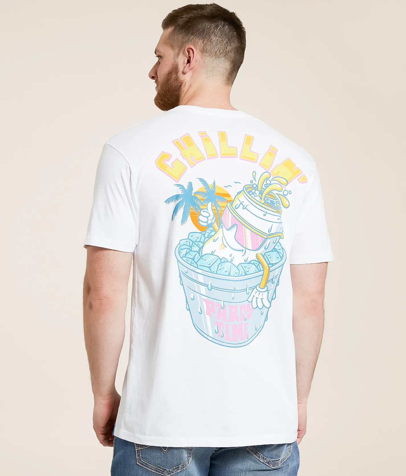 Graphic T-Shirts | Pardy Time Chillin' T-Shirt White