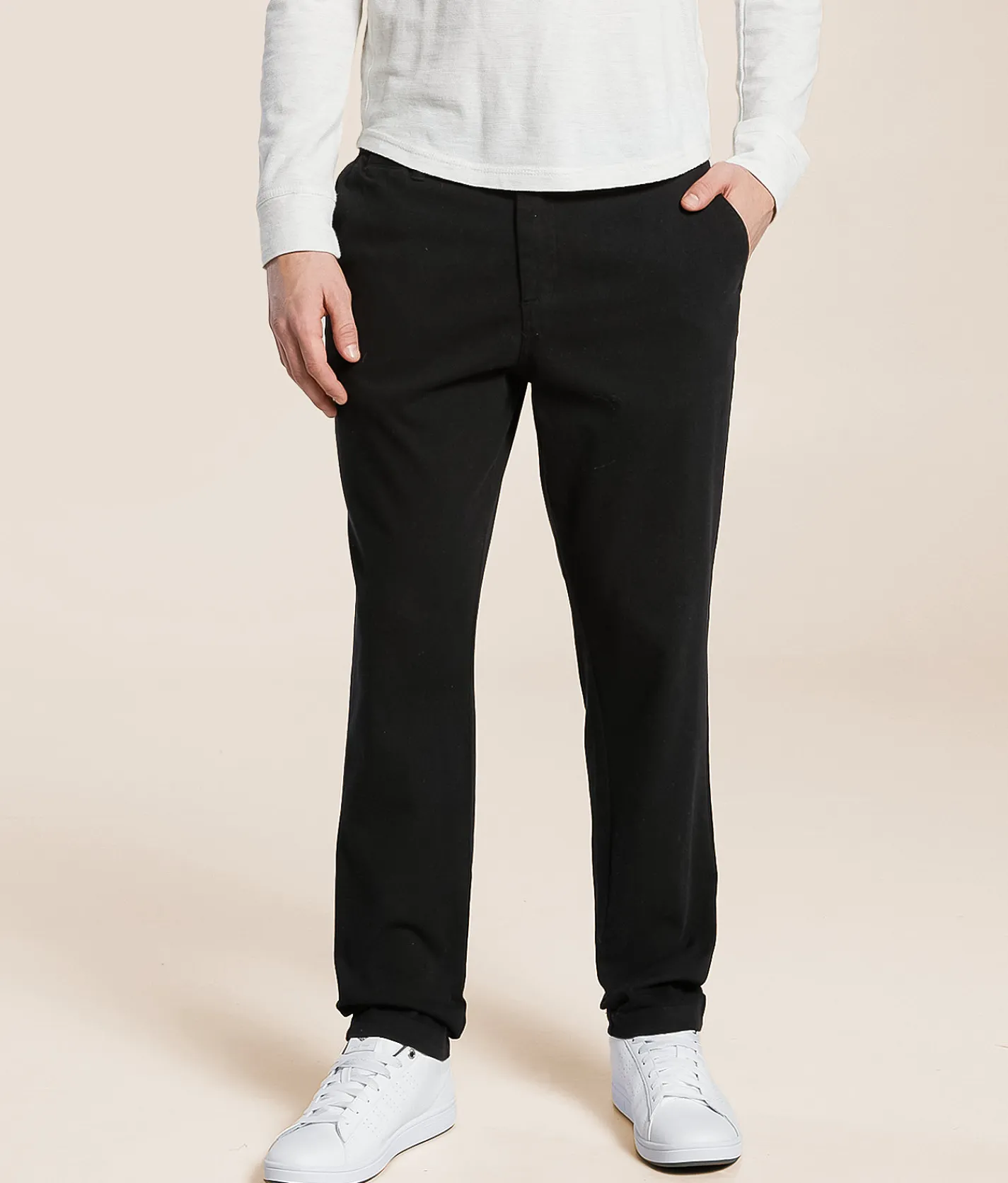 Bottoms | Cove Chino Stretch Pant Black