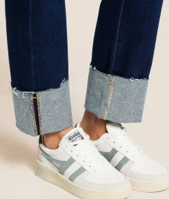 Jeans|Bottoms | HIDDEN Chloe Cropped Straight Stretch Cuffed Jean San Clemente