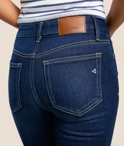 Jeans|Bottoms | HIDDEN Chloe Cropped Straight Stretch Cuffed Jean San Clemente