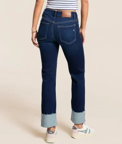 Jeans|Bottoms | HIDDEN Chloe Cropped Straight Stretch Cuffed Jean San Clemente