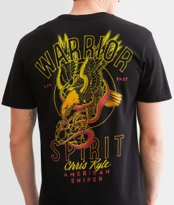 Graphic T-Shirts | Howitzer Chris Kyle Warrior Eagle T-Shirt Black