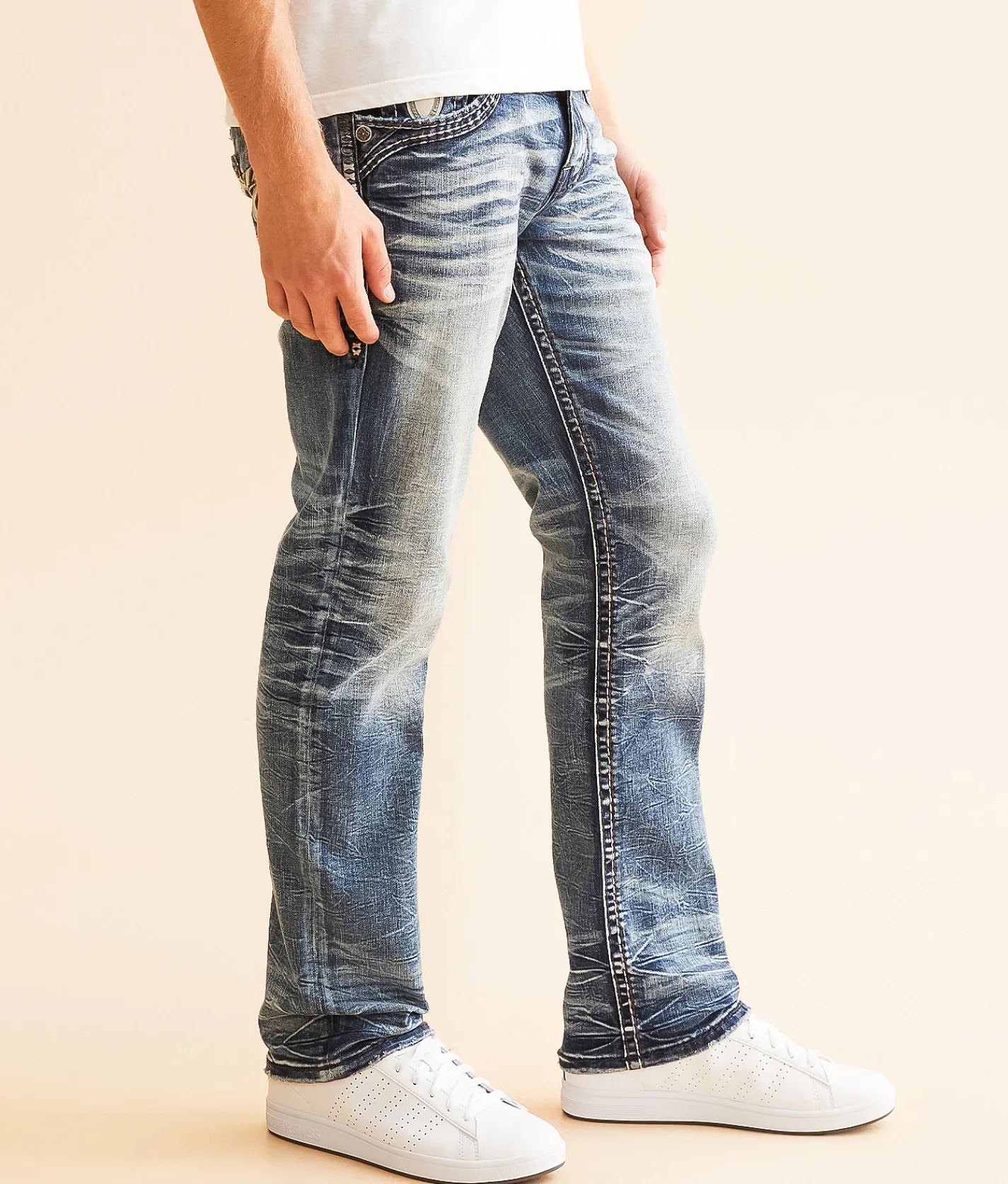 Rock Revival Jeans|Bottoms | Rock Revival Cicero Straight Stretch Jean Cicero J200