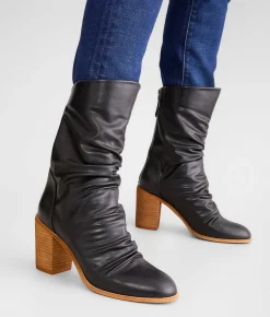 Beast Fashion Ciena Slouchy Boot Black