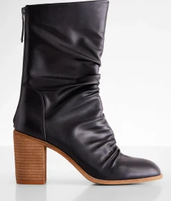 Beast Fashion Ciena Slouchy Boot Black