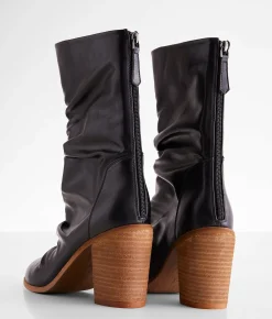 Beast Fashion Ciena Slouchy Boot Black