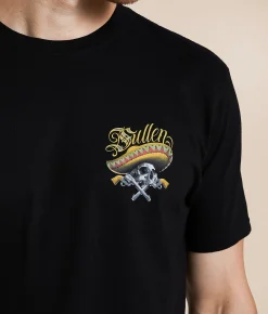 Sullen Cinco De Tequila T-Shirt Jet Black Outlet