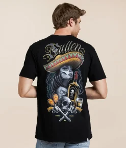 Sullen Cinco De Tequila T-Shirt Jet Black Outlet