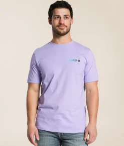 Tops|Graphic T-Shirts | Hurley Circle Gradient T-Shirt Abyss