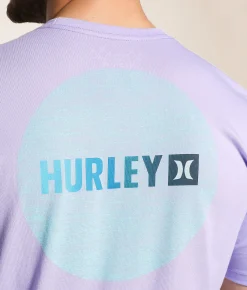 Tops|Graphic T-Shirts | Hurley Circle Gradient T-Shirt Abyss