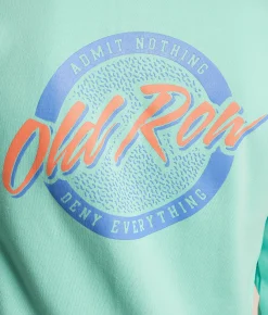 Tops | Old Row Circle Logo Pullover Mint
