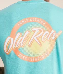 Old Row Circle Logo T-Shirt Chalky Mint Discount