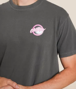 Tops|Graphic T-Shirts | Old Row Circle Logo T-Shirt Pepper