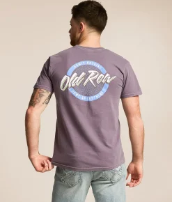 Old Row Circle Logo T-Shirt Berry Best