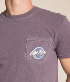 Old Row Circle Logo T-Shirt Berry Best