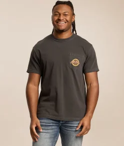 Old Row Circle Logo T-Shirt Pepper Hot