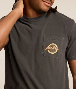 Old Row Circle Logo T-Shirt Pepper Hot