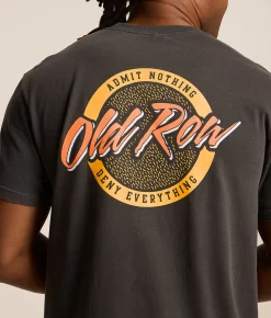 Old Row Circle Logo T-Shirt Pepper Hot