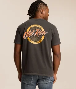 Old Row Circle Logo T-Shirt Pepper Hot