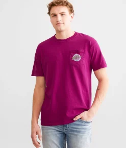 Graphic T-Shirts | Old Row Circle T-Shirt Boysenberry
