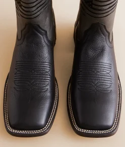 Shoes | Ariat Circuit Patriot Leather Cowboy Boot Black Night Gun Metal