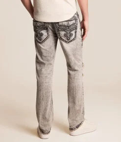 Rock Revival Cladus Slim Straight Stretch Jean Cladus SJ204 Discount
