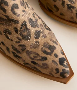 Mi.iM Claire Print Western Ankle Boot Leopard Best
