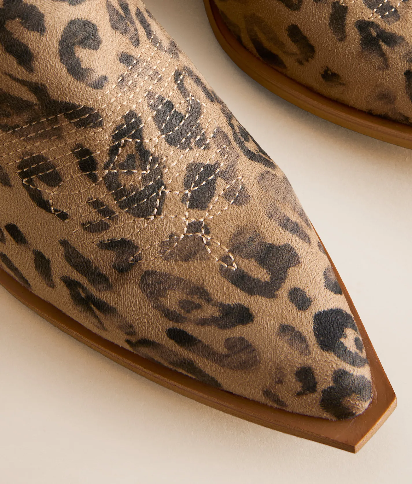 Mi.iM Claire Print Western Ankle Boot Leopard Best