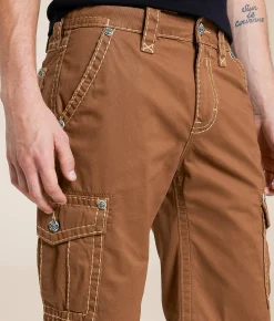Rock Revival Classic Cargo Short Brown Sale