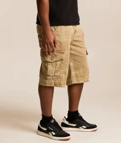 Rock Revival Classic Cargo Stretch Short Khaki Discount