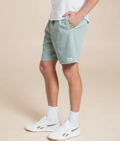 Bottoms|Shorts | Rhythm Classic Corduroy Jam Short Seafoam