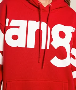 Wrangler® Classic Hooded Sweatshirt Red Online