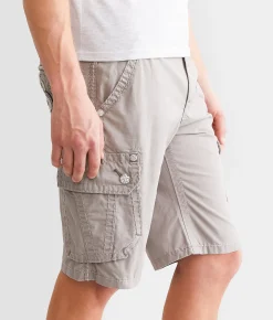 Rock Revival Classic Ripstop Cargo Short Grey
