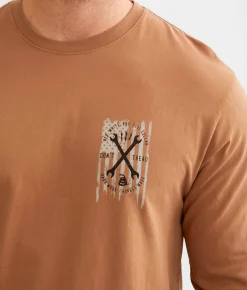 Howitzer Clean Money T-Shirt Brown Sugar Online